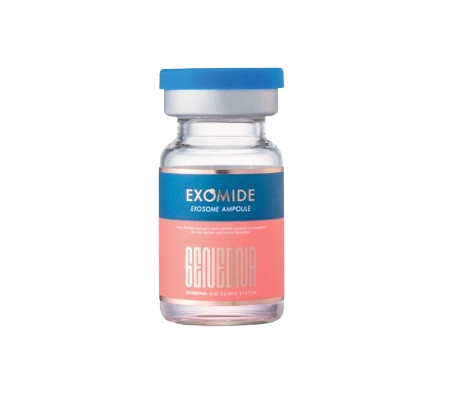 Exosome untuk regenerasi kulit, mencerahkan, mengencangkan, serta mengatasi keriput, flek hitam, dan jerawat dengan stimulasi sel-sel rusak.