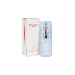 Neauvia Hydro Deluxe untuk mencerahkan, melembapkan, dan mengencangkan kulit, serta mengurangi kerutan, flek hitam, dan garis-garis halus.